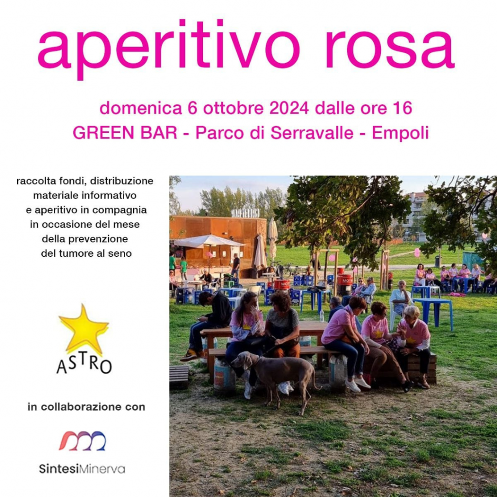 Aperitivo Rosa: Astro inaugura l’Ottobre Rosa 2024