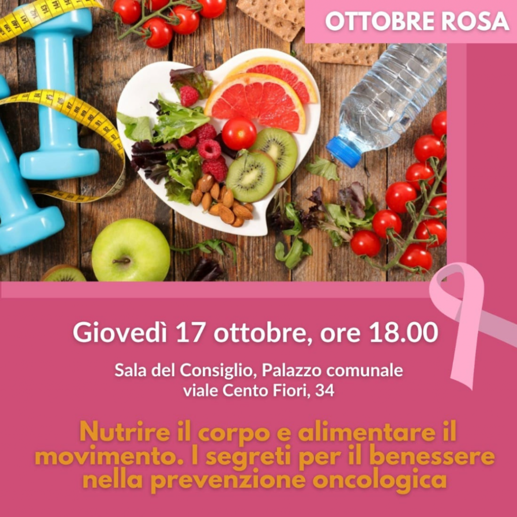 Ottobre Rosa 2024 a Montelupo Fiorentino: Alimentazione e Movimento per la Prevenzione Oncologica