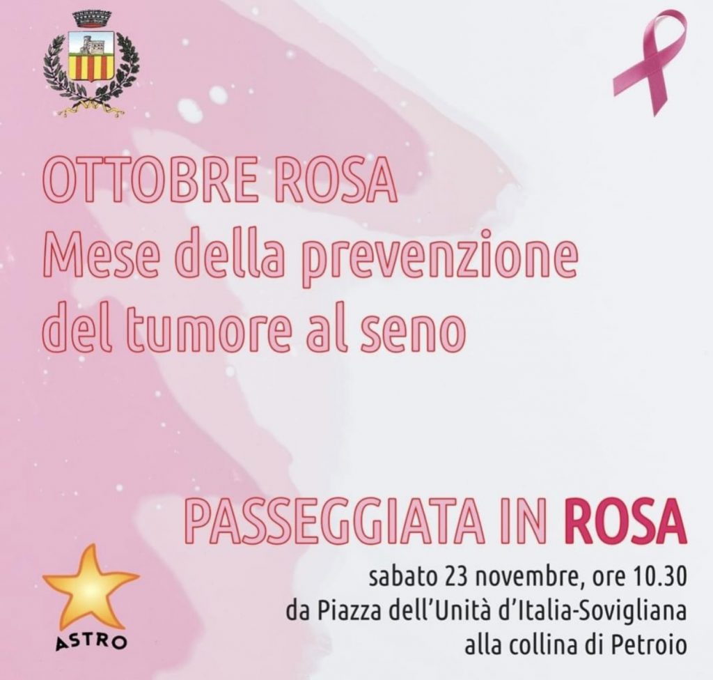 Ottobre Rosa 2024 a Sovigliana: Passeggiata in rosa per la Prevenzione